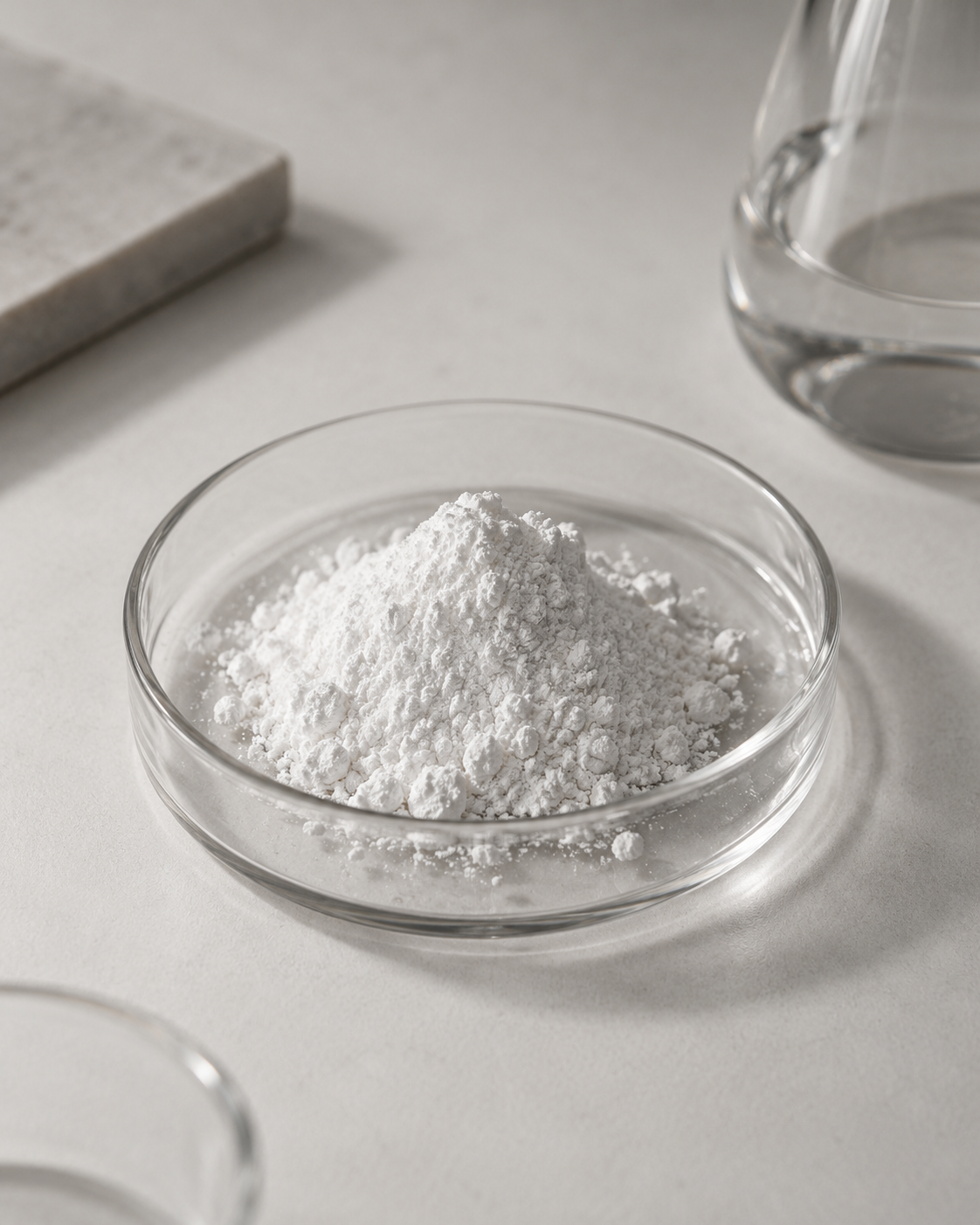 Pyrithione zinc ingredient powder used in a dandruff shampoo guide