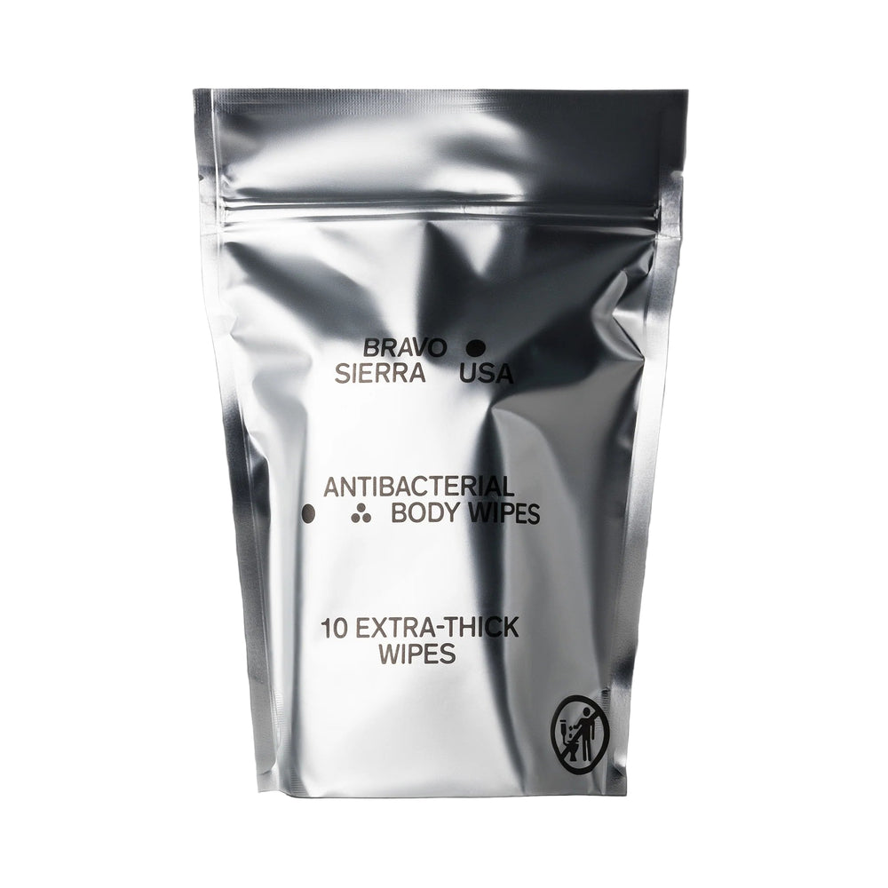 Bravo Sierra Antibacterial Body Wipes